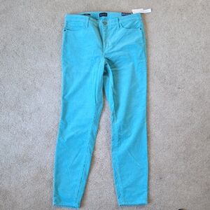 NWT Talbots Blue Corduroy Jeggings